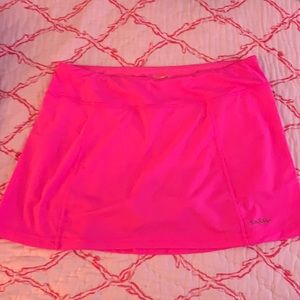 GUC Lilly Pulitzer Luxletic Tennis Skort Hot Pink